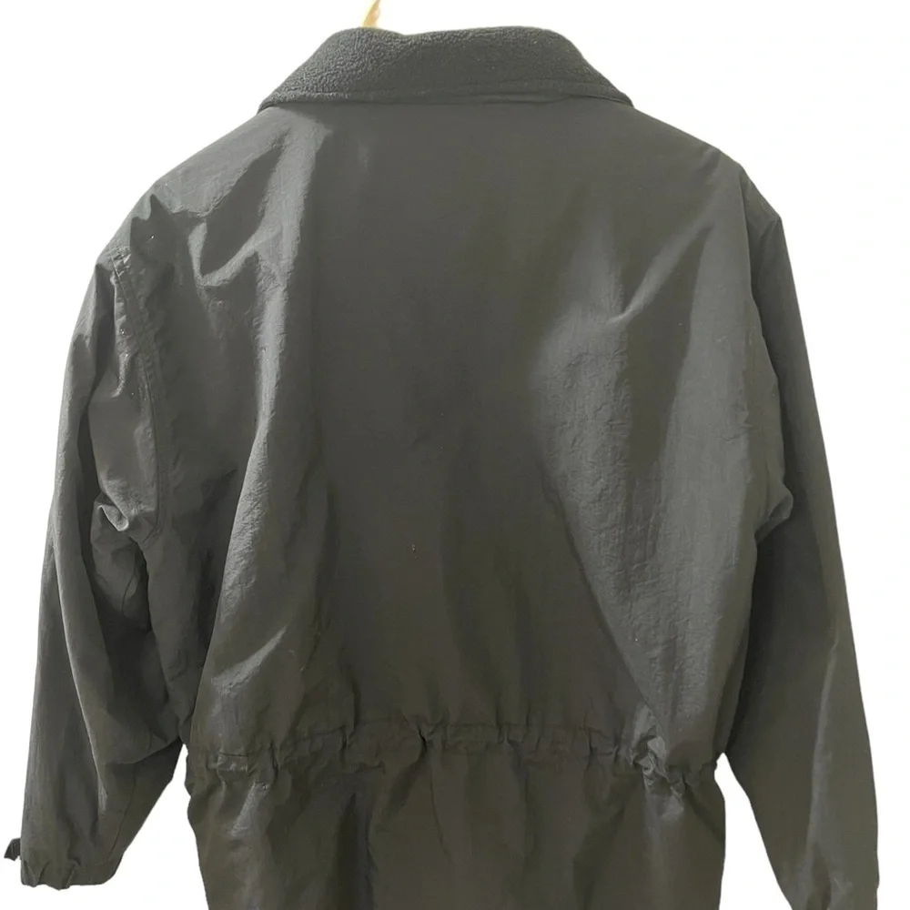 Eddie Bauer Polartec Black 100% Nylon Polyester Women’s Size Large Jacket